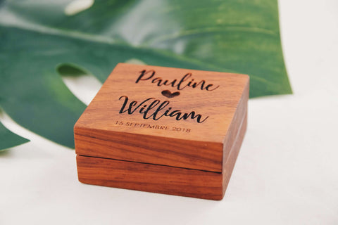 Love - Square ring box