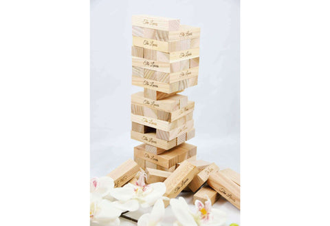 Engraved Jenga