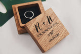 For Now For Ever - Square ring box