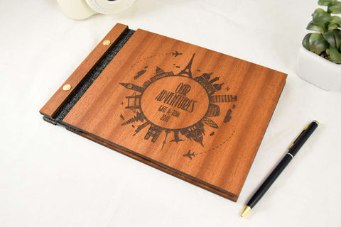 Our adventures wood journal