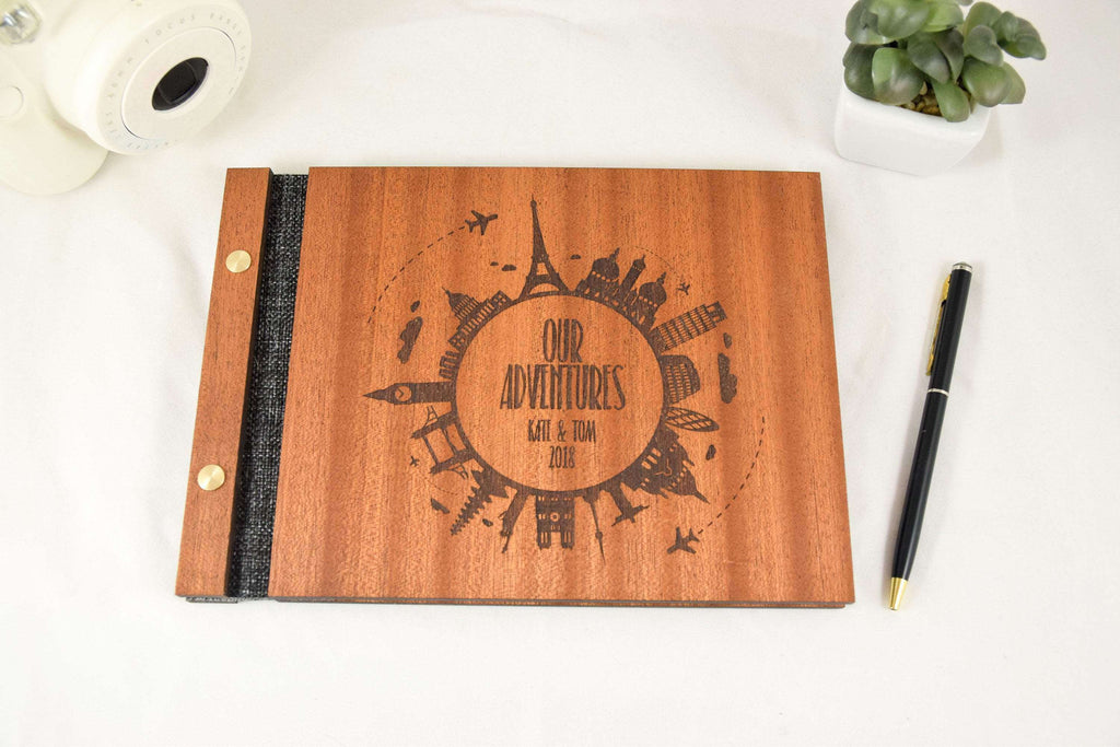 Our adventures wood journal