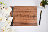 Our Bucket List  Personalized Wood Journal