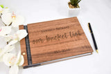 Our Bucket List  Personalized Wood Journal